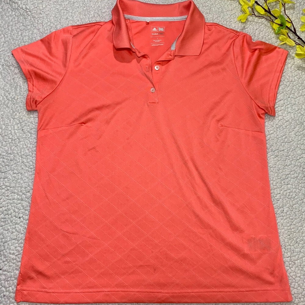 ( L ) Adidas Clima cool sports polo